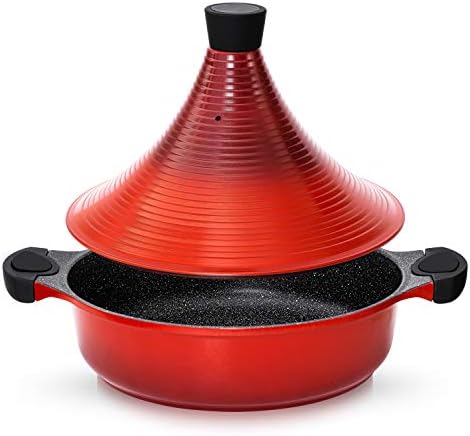Tajine en fonte d'aluminium Ø 28 cm Cheffinger - KM FACTORY