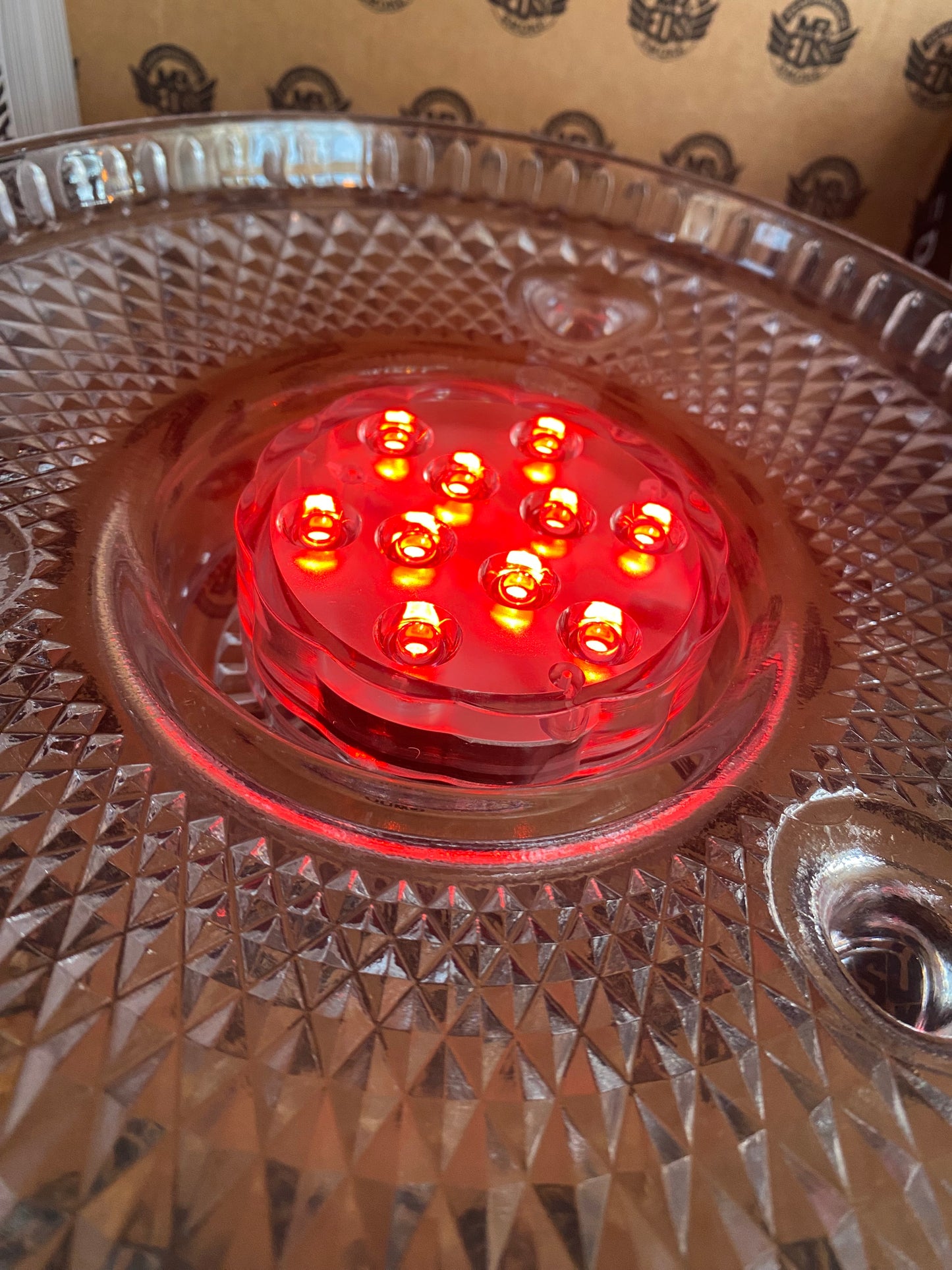 Socle en verre Mr EDS