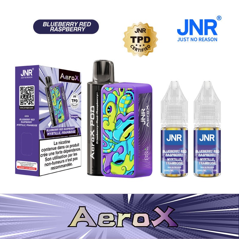PUFF JNR AEROX 32K TPD CERTIFIED 2% NICOTINE