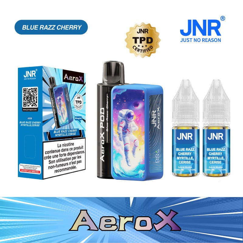 PUFF JNR AEROX 32K TPD CERTIFIED 2% NICOTINE