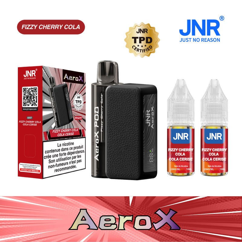 PUFF JNR AEROX 32K TPD CERTIFIED 2% NICOTINE