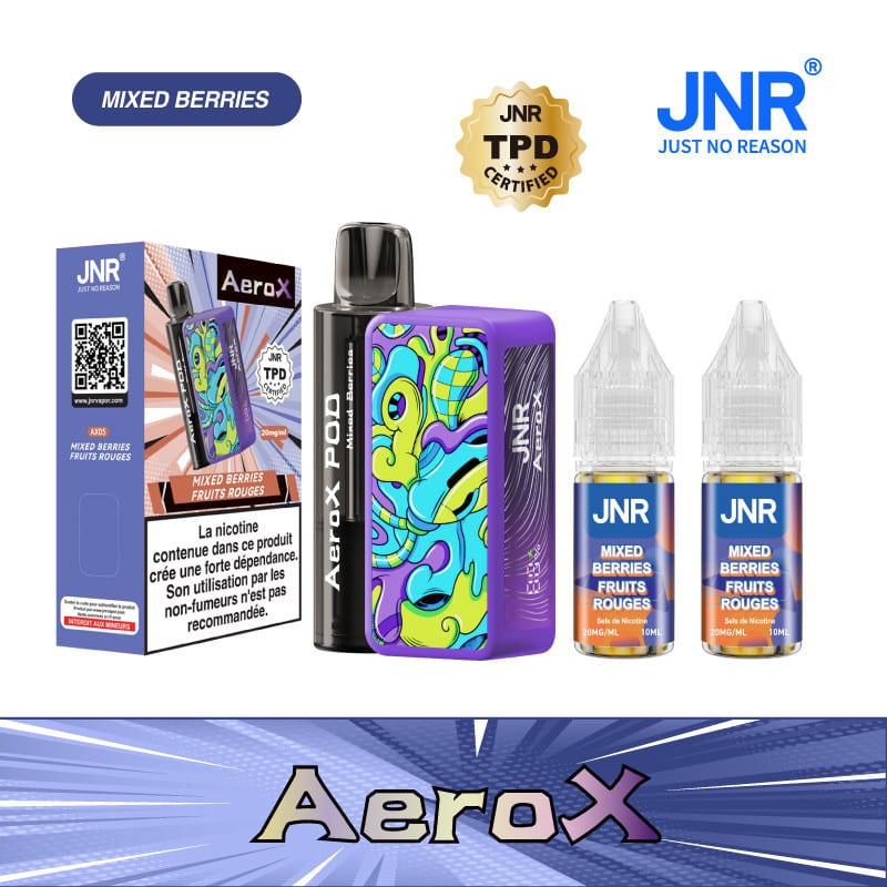 PUFF JNR AEROX 32K TPD CERTIFIED 2% NICOTINE
