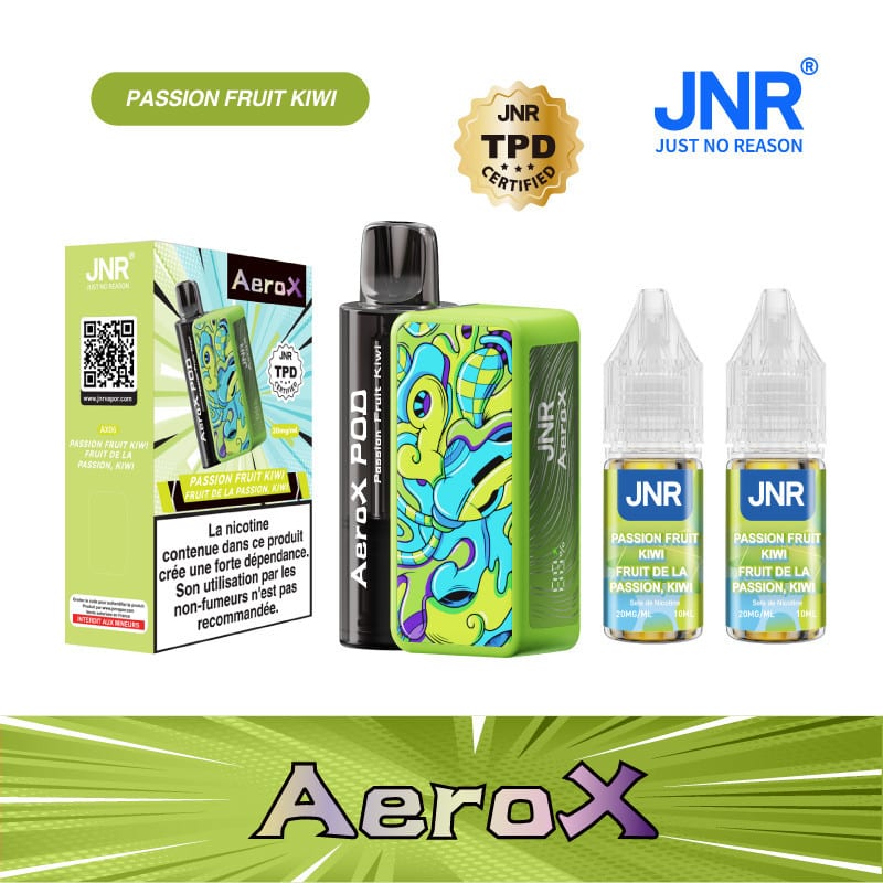 PUFF JNR AEROX 32K TPD CERTIFIED 2% NICOTINE