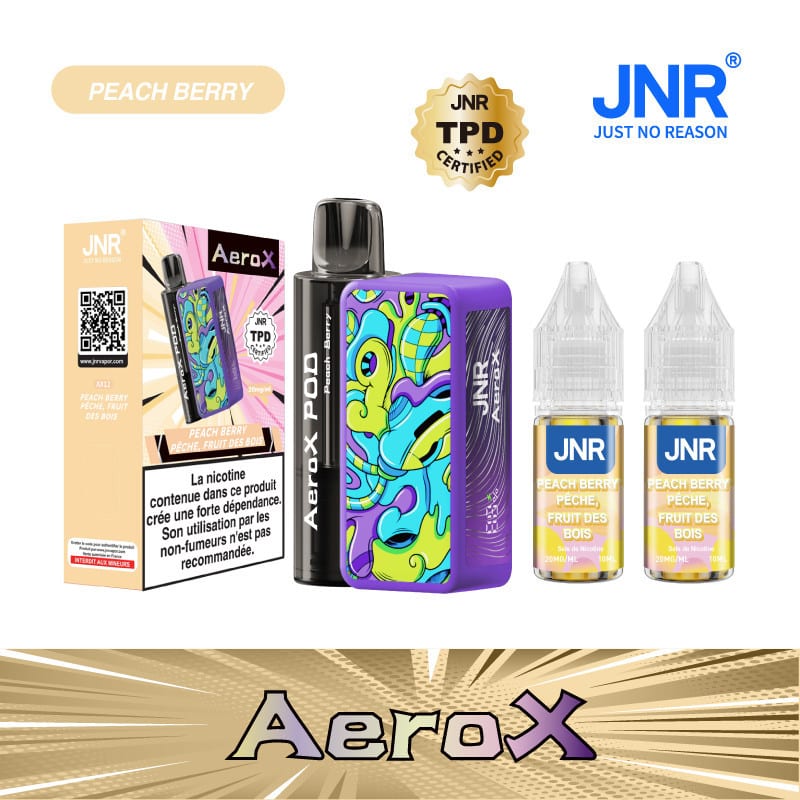 PUFF JNR AEROX 32K TPD CERTIFIED 2% NICOTINE