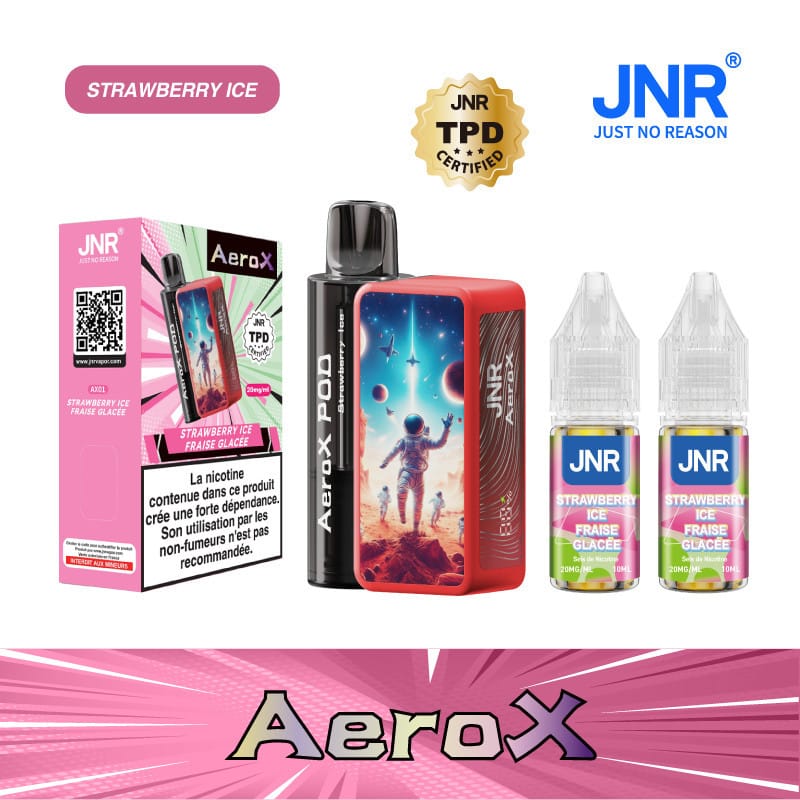 PUFF JNR AEROX 32K TPD CERTIFIED 2% NICOTINE