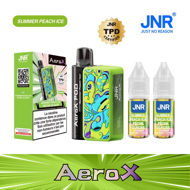 PUFF JNR AEROX 32K TPD CERTIFIED 2% NICOTINE
