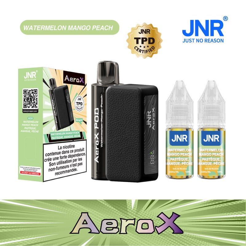 PUFF JNR AEROX 32K TPD CERTIFIED 2% NICOTINE