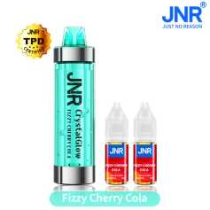 PUFF JNR 33K CRYSTAL GLOW RECHARGEABLE 2% NICOTINE