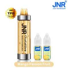 PUFF JNR 33K CRYSTAL GLOW RECHARGEABLE 2% NICOTINE