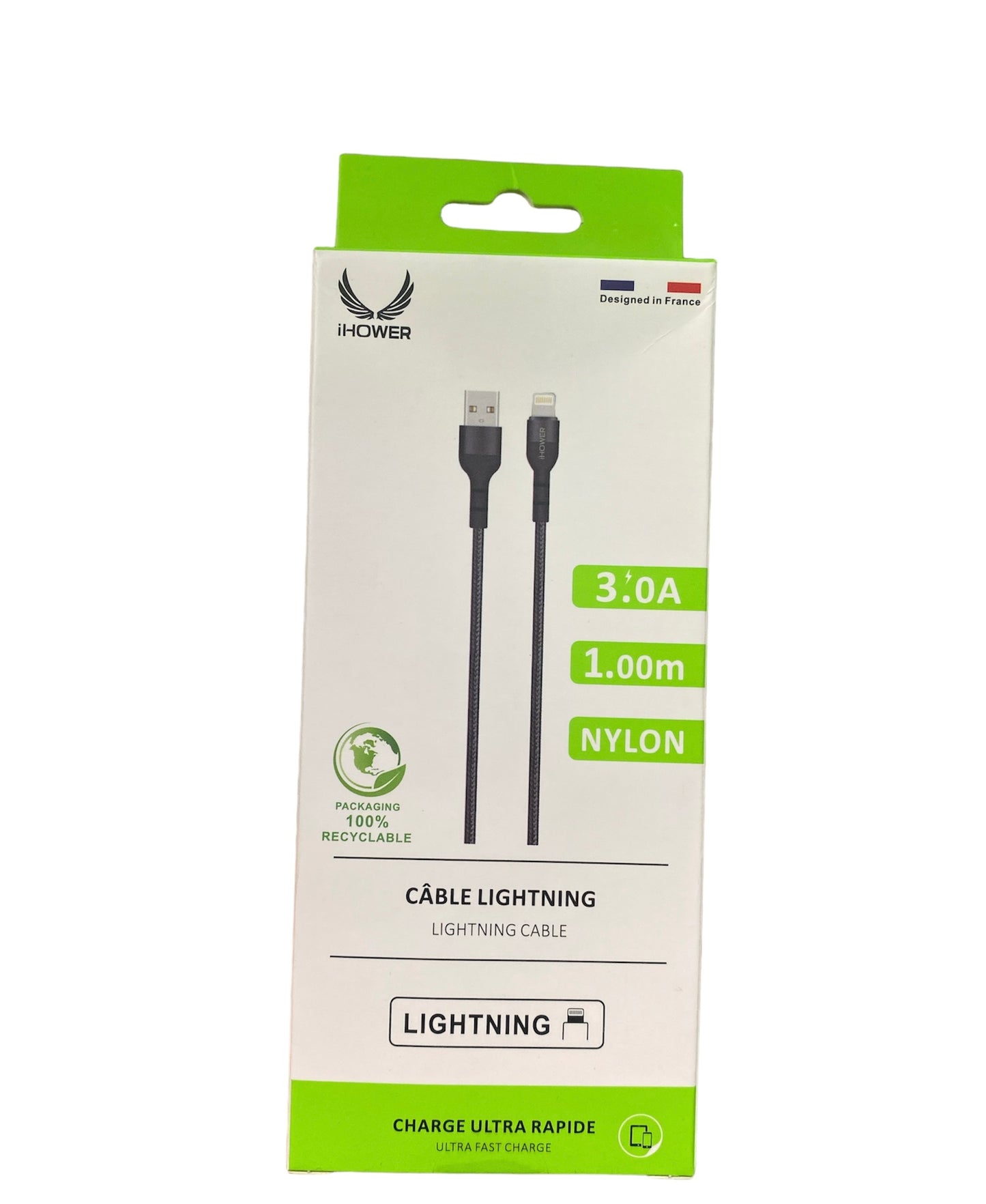 Câble lightning - KM FACTORY