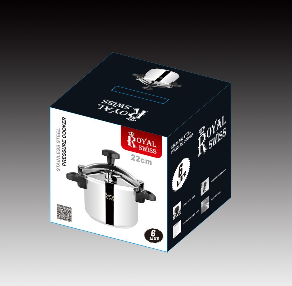 Cocotte minute inox 6 litres - KM FACTORY