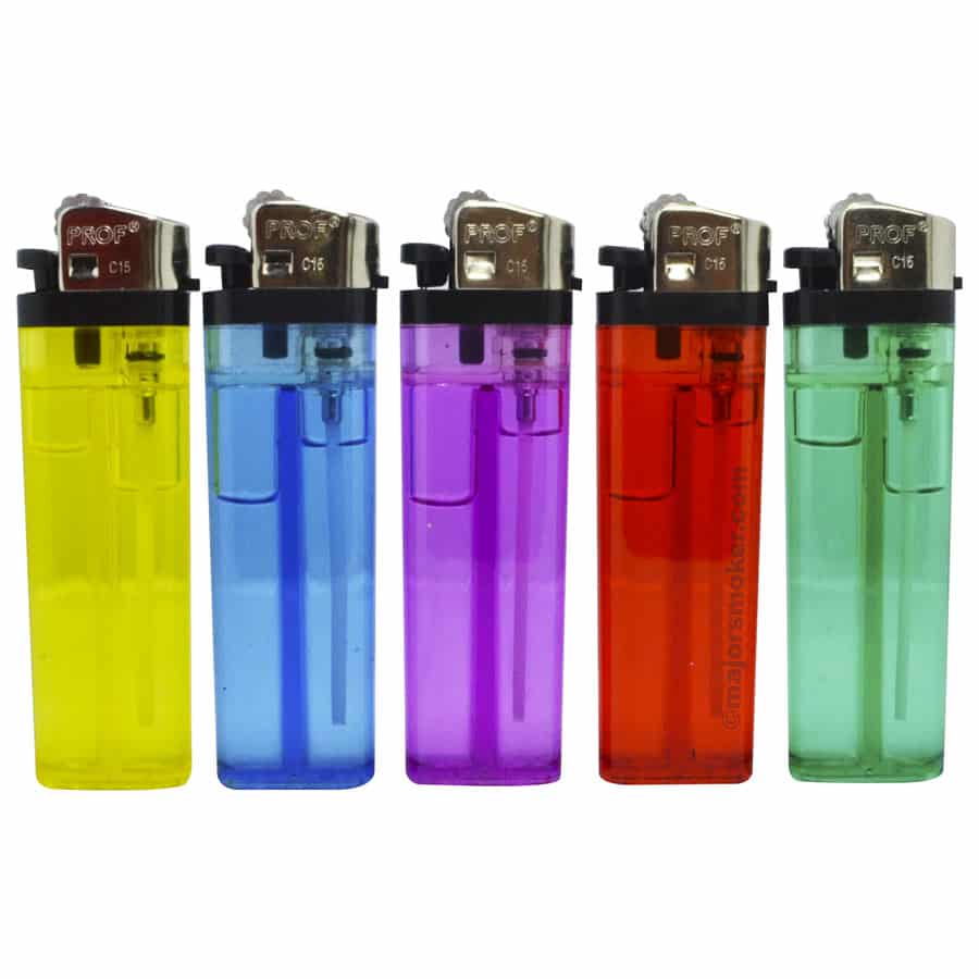 Briquet classique transparent - KM FACTORY