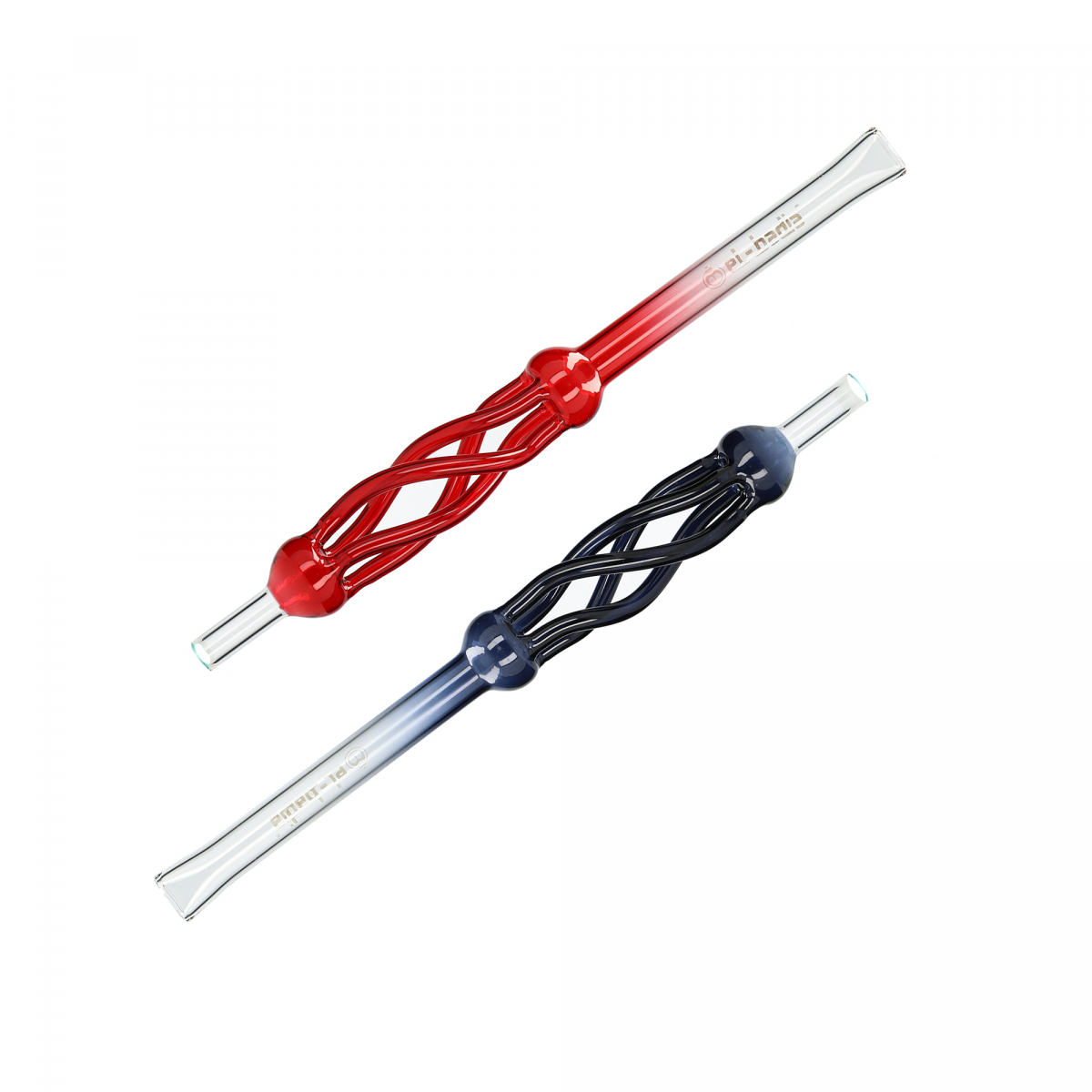 Manche en verre CURLY GLASS - KM FACTORY