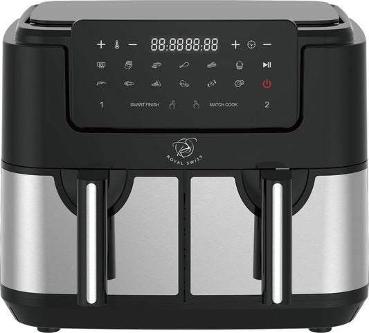 Airfryer Royal Swiss 9 litres double bac - KM FACTORY