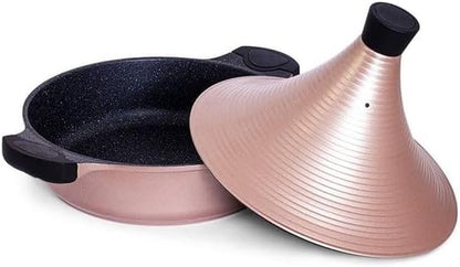 Tajine en fonte d'aluminium Ø 28 cm Cheffinger - KM FACTORY
