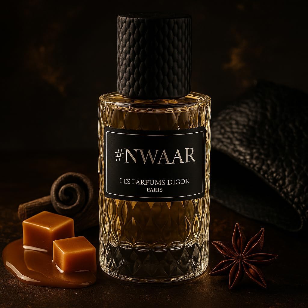 #NWAAR Les Parfums d'IGOR Paris, Parfum de Luxe en Flacon Cristal, Collection Élégant extrait parfum 50ml