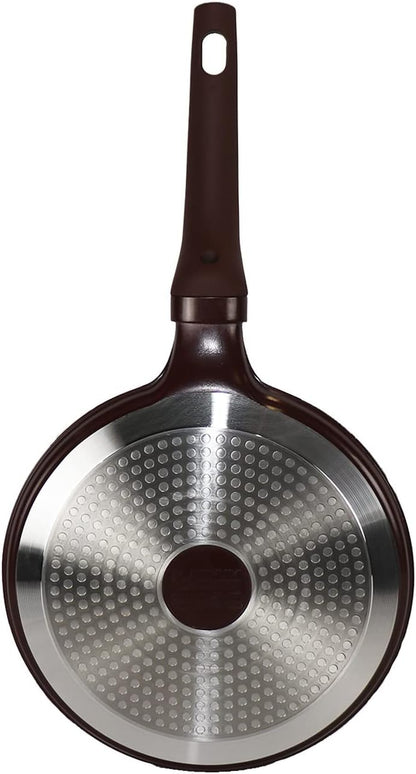 Poêle à crêpes à induction - Ø 24 cm - Revêtement marbre