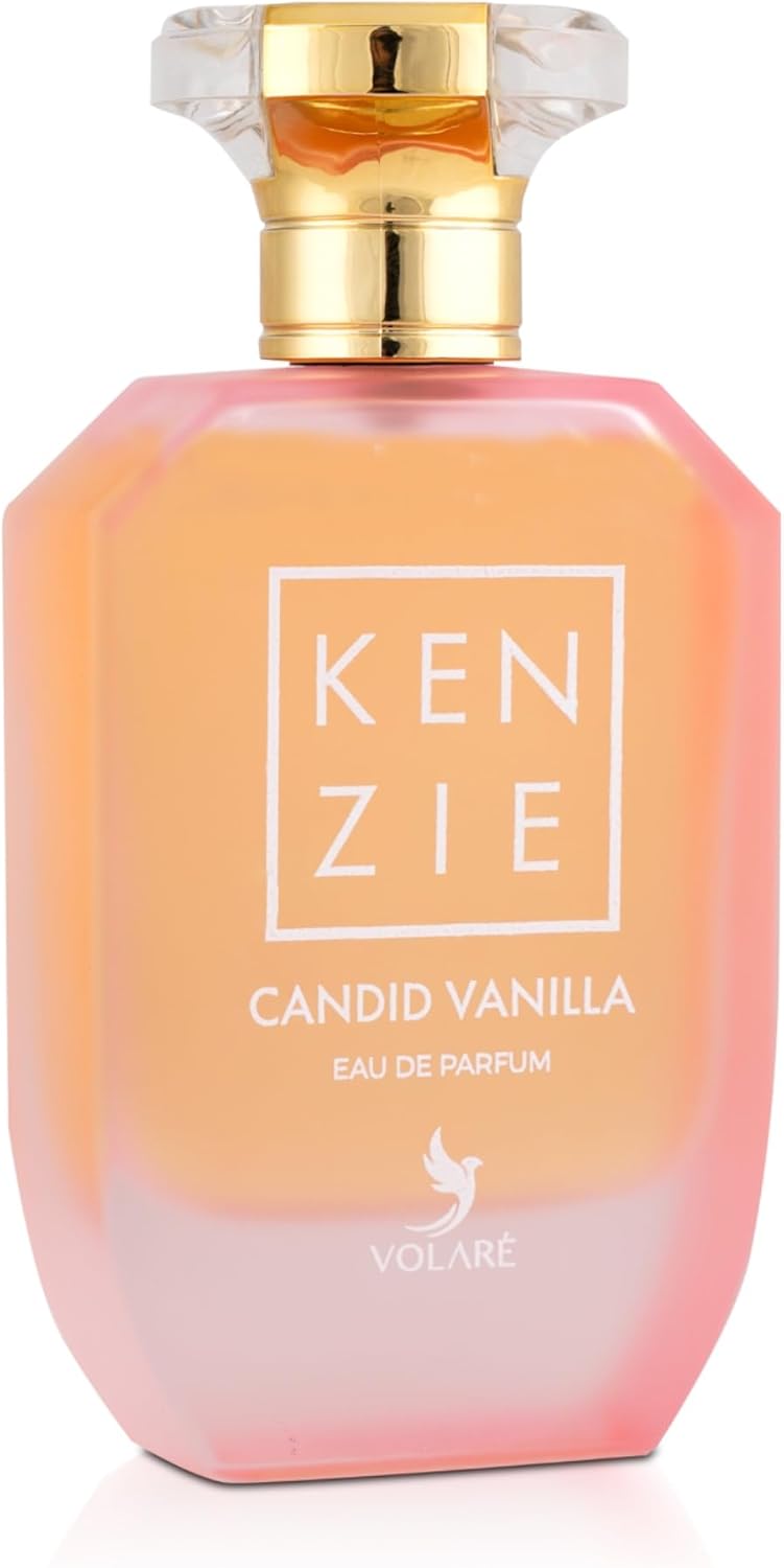 Eau de parfum Candid Vanilla Kenz i – Parfum Femme Gourmand | Notes de Vanille Crémeuse et Musc | 100 ml