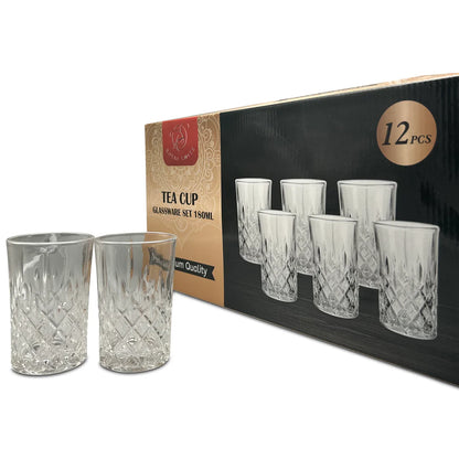 Verres à thé 12 pièces