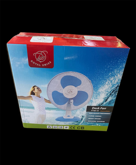 Ventilateur de bureau 16" Royal Swiss